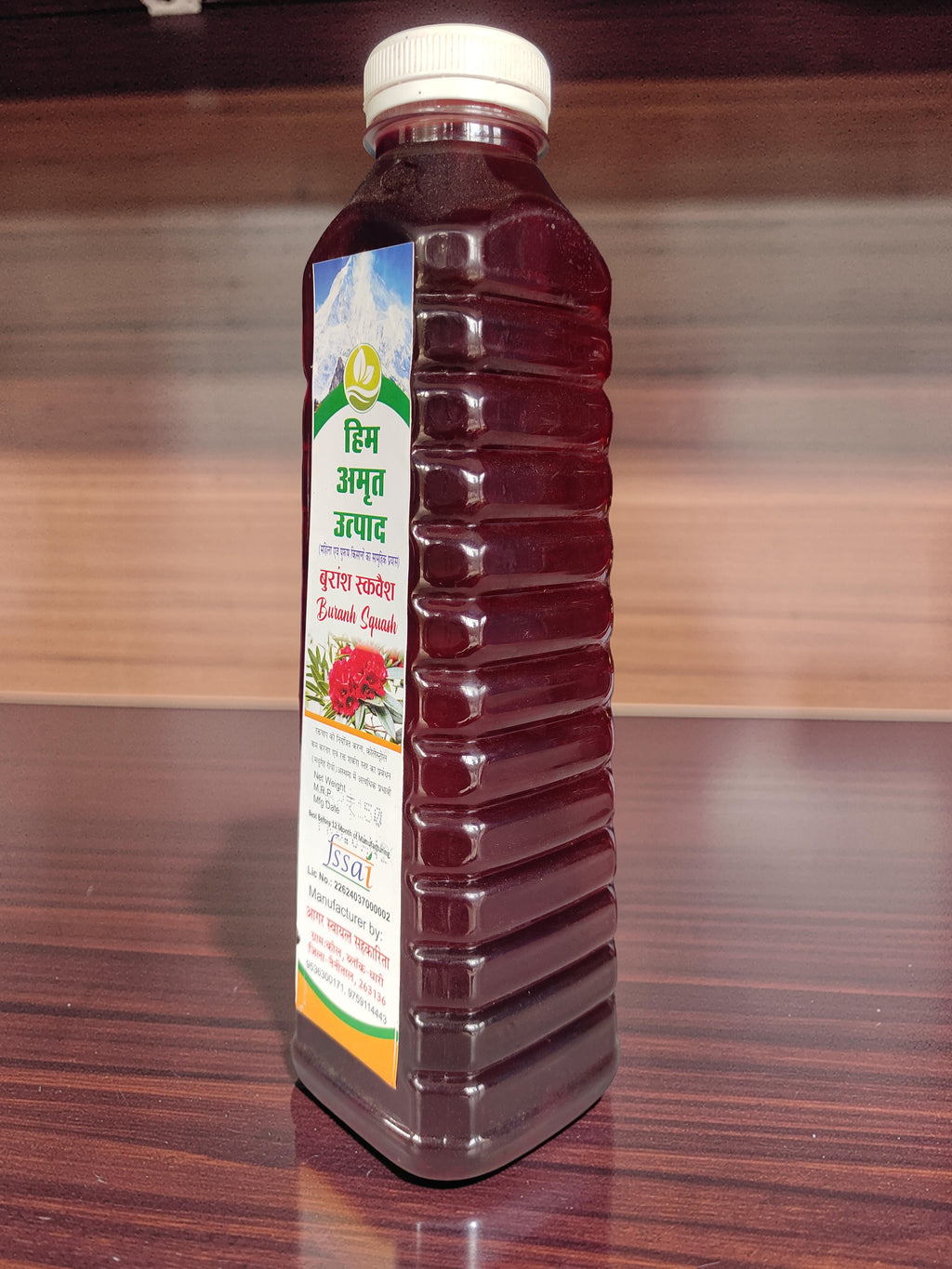 Buransh Squash (Rhododendron Flower Drink) – 750 ml